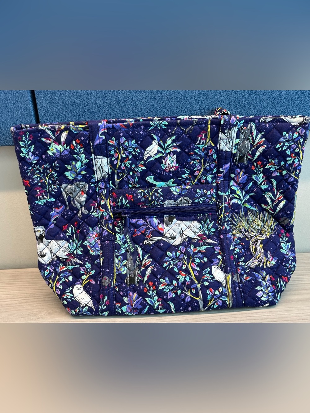 Vera Bradley × Harry Potter Small Vera Tote in the Forbidden Forest